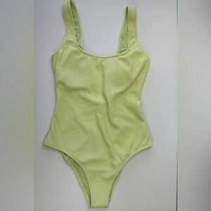 Aerie Crinkle Scoop Cheeky One Piece Swimsuit